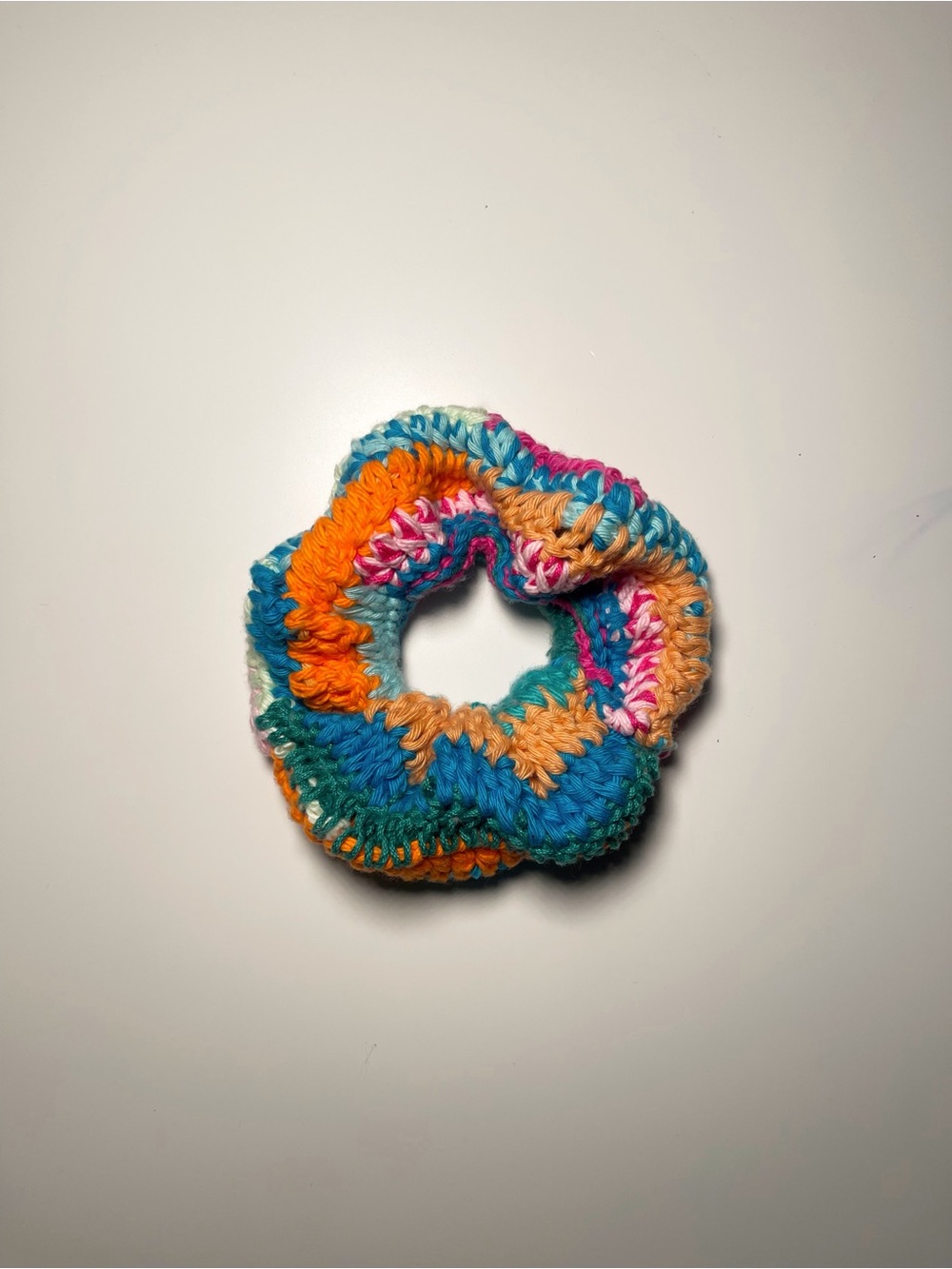 Designer Inspired Crochet Scrunchie Handmade